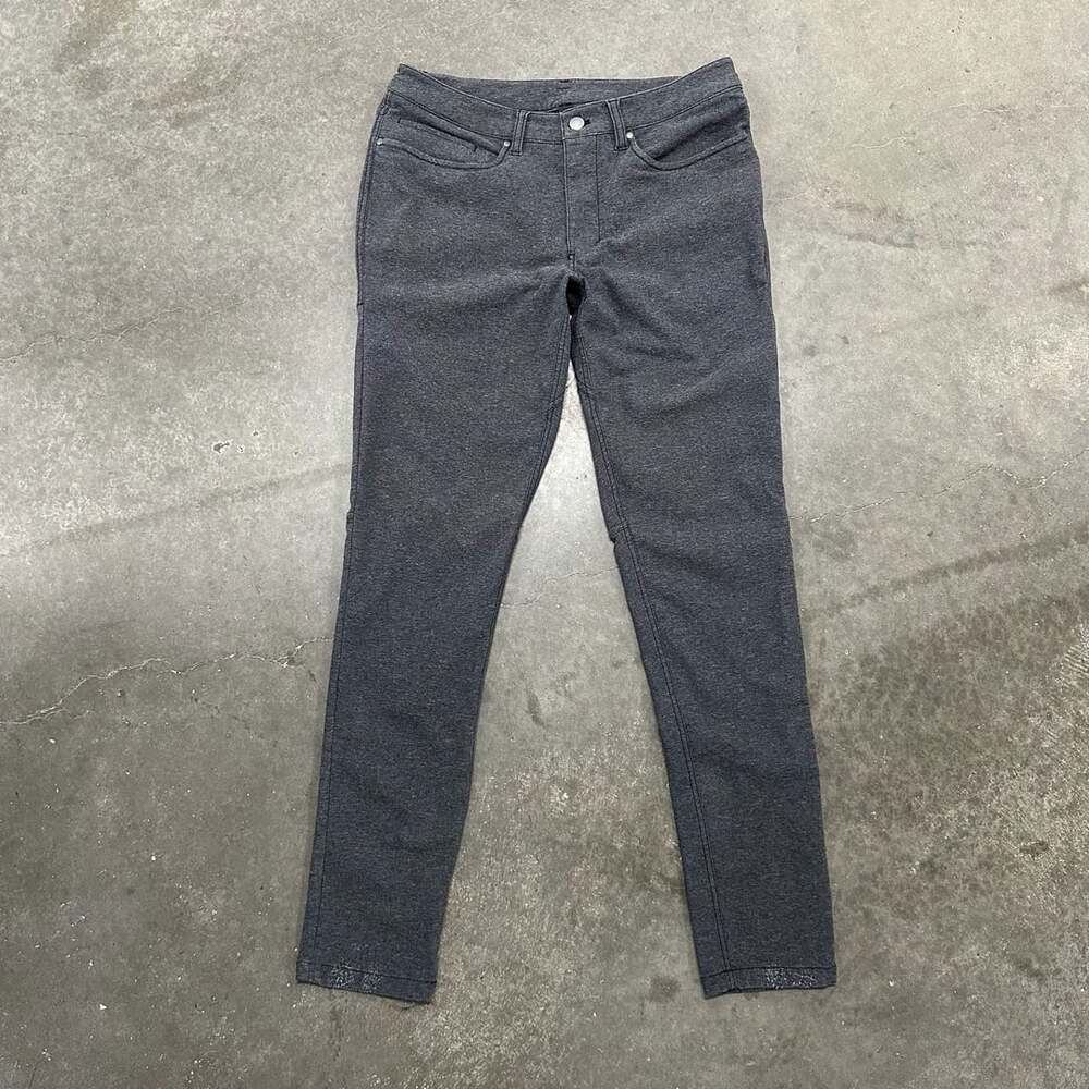 lululemon ABC 5 Pocket Pants Size 31 Stretch Slim Commuter Casual